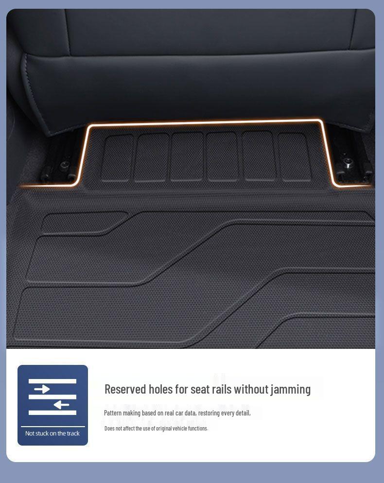 26 GAC AION RT Floor Mats TPE Full Coverage Carpet Foot & Trunk Mats