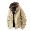 New Large-size Hooded Jacket Men's Color Cotton-proof Outdoor Jacket