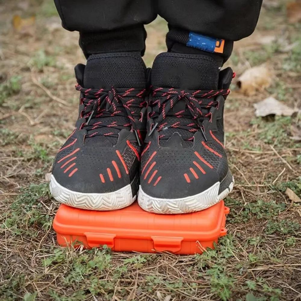 1 ks EDC Nářaďová krabice Outdoorový Kempingový Survival Kit Nárazuvzdorný Vodotěsný Kufr Utěsněná Krabice Outdoorový Survival Úložný Box Malý