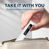 Portable Handheld Mini UV Nail Lamp with Timer, Adjustable Stand and Indicator, Rechargeable LED Nail Light for All Gel Nails