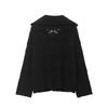 European Style Women's Thick Knit Hollow Cardigan - Autumn 2025 Collection