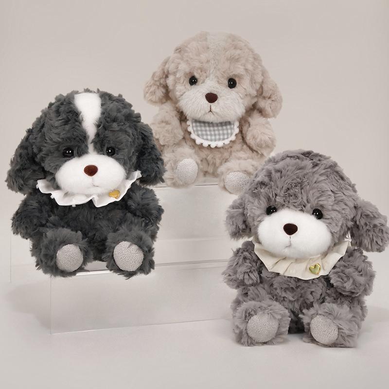 

1Pc 17CM Lovely Plush Dog Plush Dolls Kawaii Sitting Dog Toy Stuffed Soft Animal Puppy Doll for Birthday Gift хакі