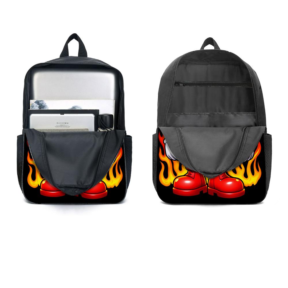 3pcs Cartoon Number 67 Pattern Backpack Set Lightweight Large Capacity School Bag Travel Bag with Shoulder Bag Pencil Bags Gift