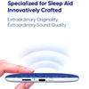 Bluetooth 6.0 Pillow Speaker for Sleeping, Ultra-Thin Under Pillow Sound Machine with White Noise HiFi Stereo Audio