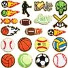 Rugby Embroidery Cloth Sticker Basketball Football Decoration Towel Embroidery Patch Sticker Baseball Chenille Embroidery Chapter Boy Ironing