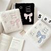 Korean Style Chasing Idol Photo Album Balletcore Bow Card Binder Plush Photocard Holder  Protecting