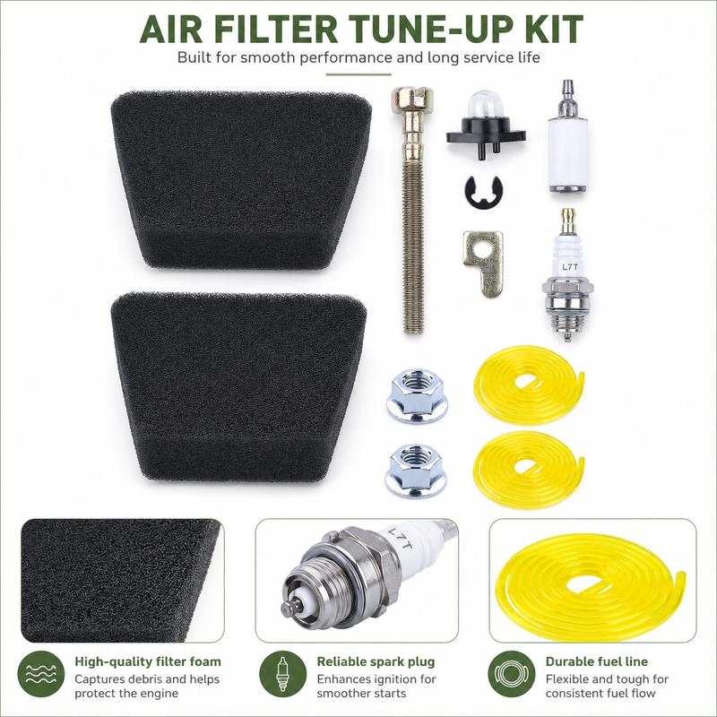 530071835 Primer Bulb 530047213 Air Filter Tune Up Kit for Poulan 2450 2550 BH2160 Woodshark Wild Thing 36cc 42cc Chaaw Parts