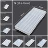 1Pcs Clear Tool Parts Storage Case Plastic Hardware Tool Box  For Twist Drill Tap Accessories