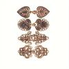 Retro Alloy Sweater Clip & Brooch for Cardigans, Scarves, and Collars
