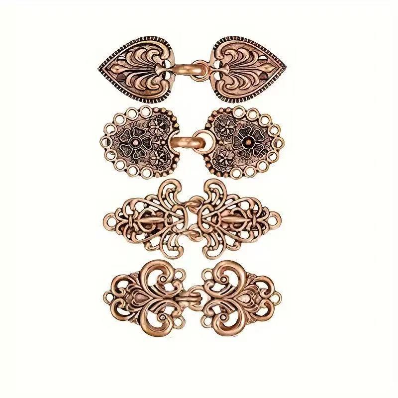 Retro Alloy Sweater Clip & Brooch for Cardigans, Scarves, and Collars