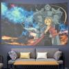 Neues Anime F-Fullmetal Alchemist Poster Druck Wandteppich Hippie Vintage Wandbehang Schlafzimmer Wand Atmosphäre Dekor Hintergrundtuch