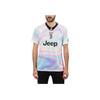 Adidas Vzor loga s písmeny Tištěný Fotbalový dres s krátkým rukávem Hráčská edice Sezóna 18-19 Cristiano Ronaldo 7 Unisexový dres Růžový Modrý EA0472