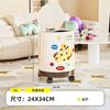 Dachshund Trash Can, Household Living Room, Enlarged Capacity Bucket, Light Luxury, High-end Bedroom, High Value with Lid, New Paper Basket