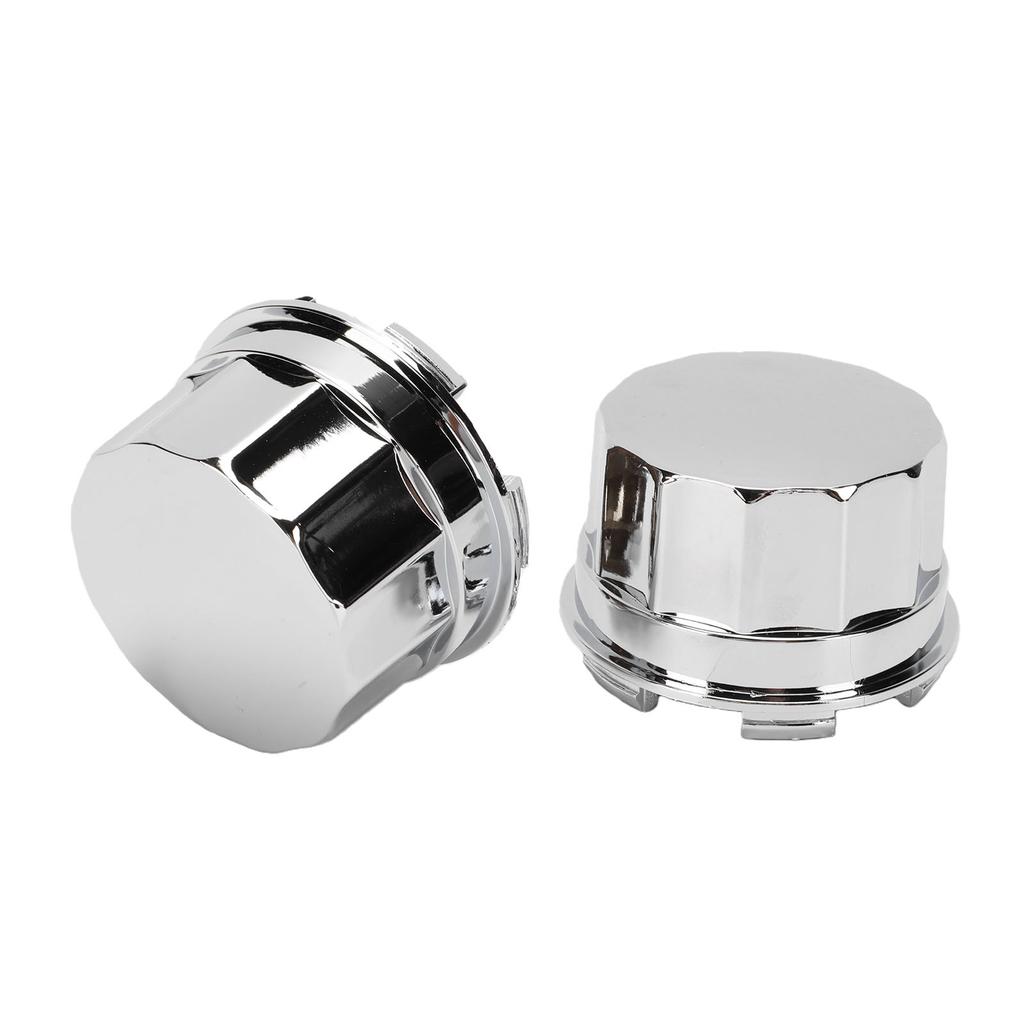 2pcs Wheels Center Hub Cover Cap Electroplating For 8inch 10 Inch 12 Inch 14 Inch Alloy Wheels ATV Quad Bike