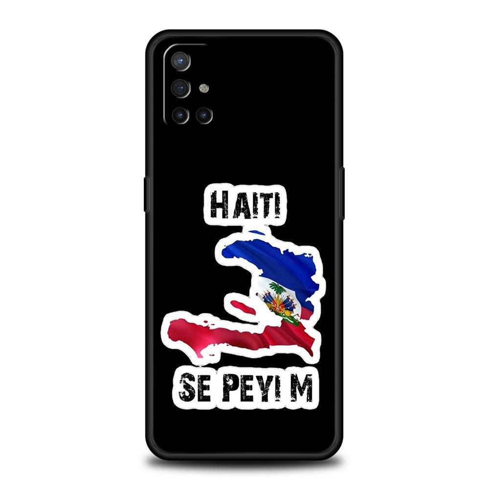 shipping Haiti Flag Phone Case For OnePlus 15 13 12 11 10 Pro 13T 13R 12R 9 8T 8 7 7T 9R Nord 2T CE 2 3 4 5G Soft Cover