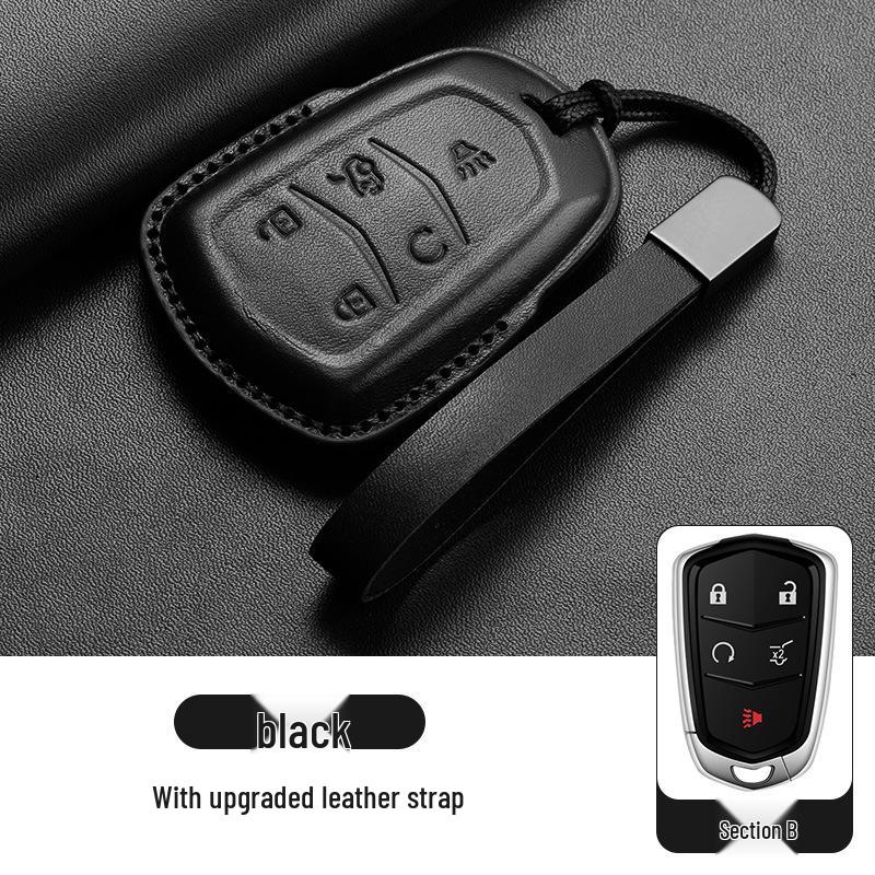 Cadillac Key Case for CT5, CT4, CT6, XT4, XT5, XT6 - Car Bag Buckle Shell