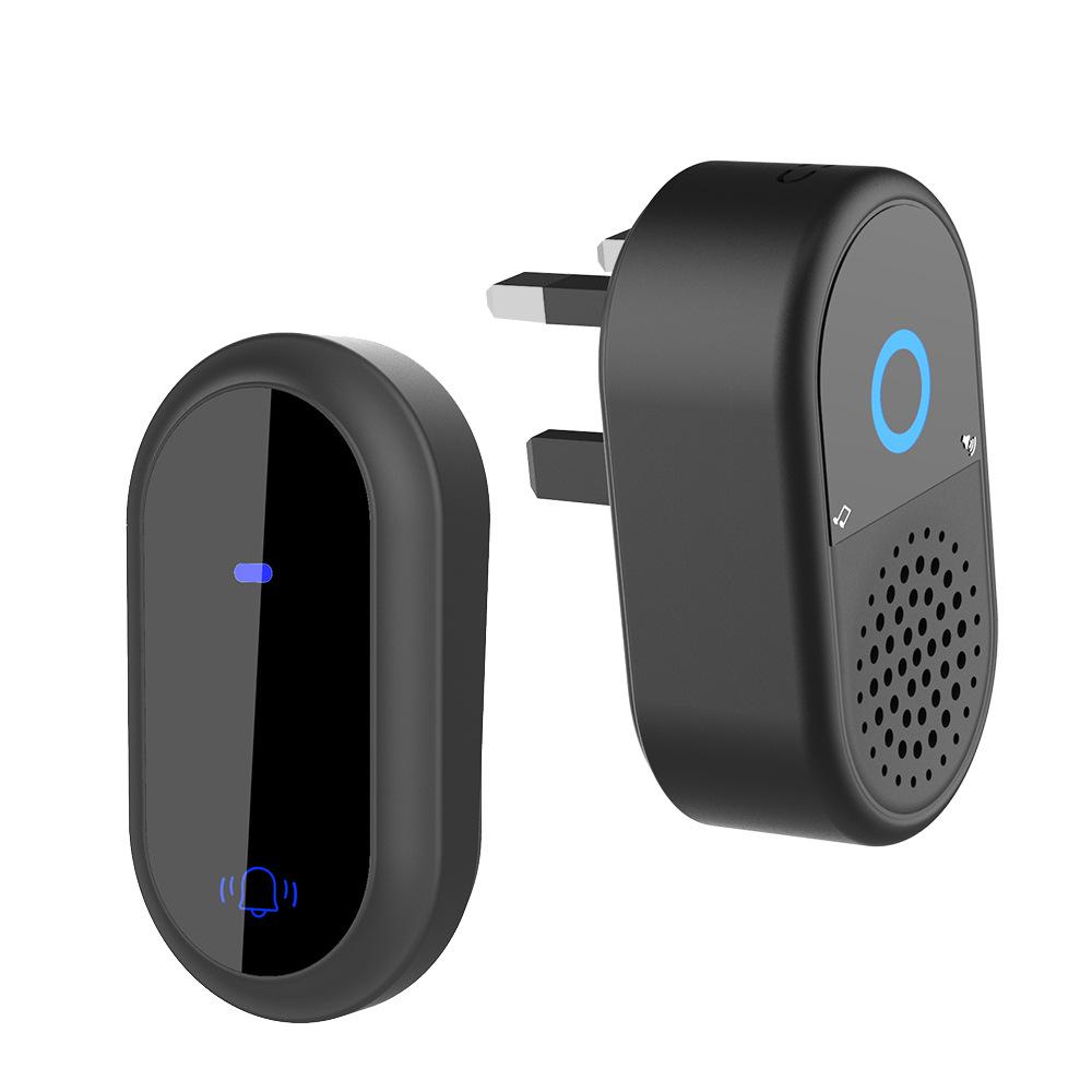 Новий бездротовий дверний дзвінок з живленням від енергії руху, висока гучність 433 МГц для складу або вулиці біля вілли