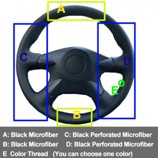 Car Steering Wheel Cover For Nissan Almera N16 Pathfinder Primera Paladin