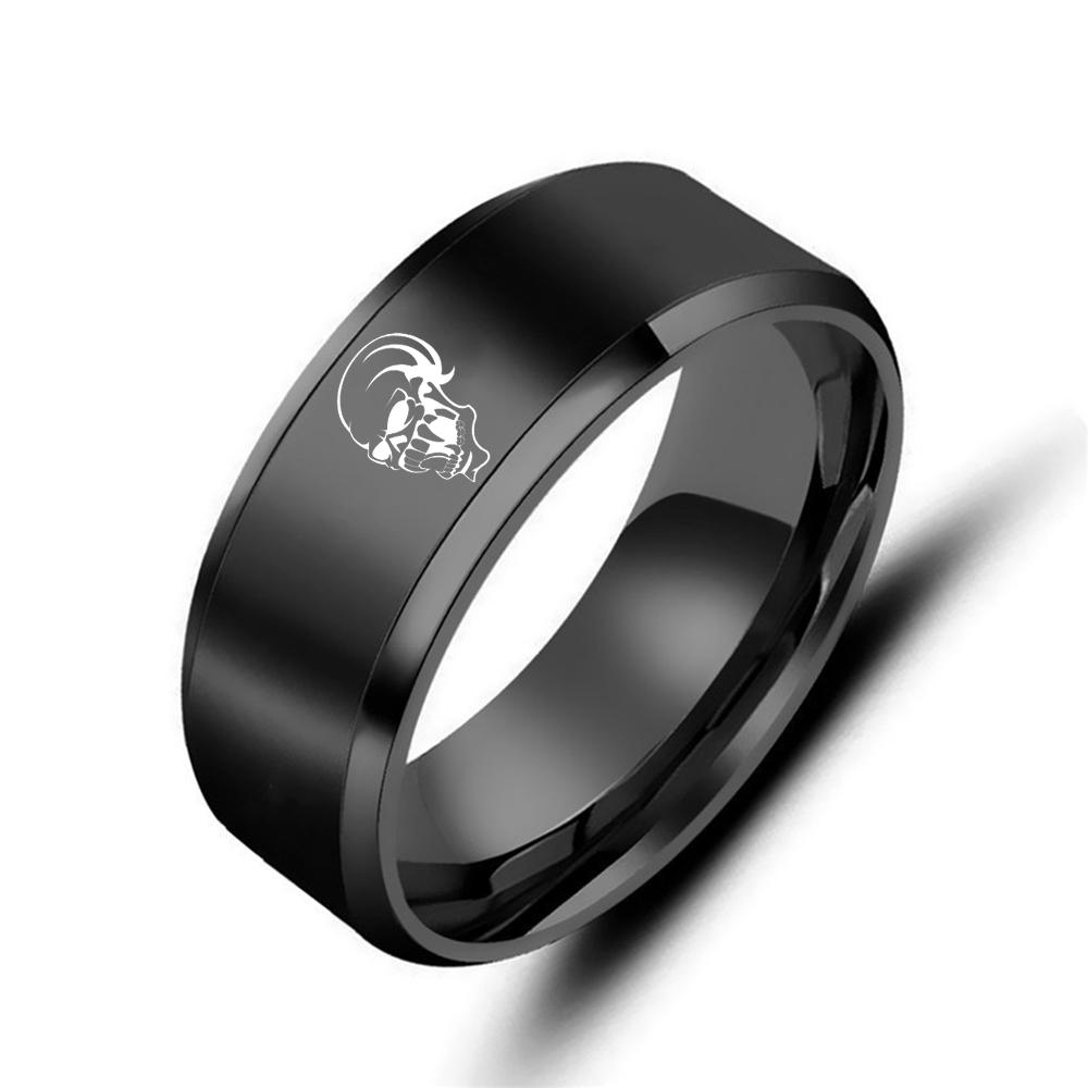 2026 Gothic Skeleton 316L Stainless Steel Unisex Retro Punk Hip Hop Punk Party Jewelry Gift Can Be Customized