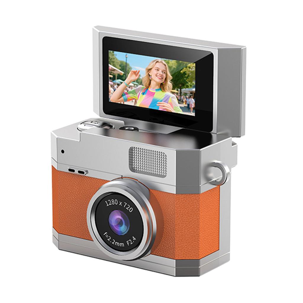 0.96 Inch Mini Camera Retro CCD Digital Camera Vintage Small Camcorder Portable Video Recorder Camera for Outdoor Travel Sports