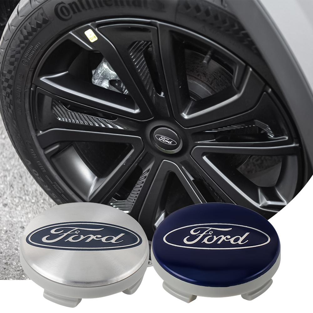 54MM Car Wheel Center Hub Metal Emblem Cap Cover Accessory For Ford Focus Mk2 MK3 MK7 MK4 Fiesta Ranger Mustang Mondeo Explorer