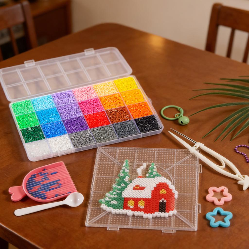 Kreativní sada na korálkování Ideální pro rodinné chvíle pohody Korálkovací nástroj