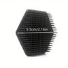Facial Cleansing Brush, Silicone Micro Facial Deep Cleansing and Exfoliating Tool, Manual Massage Scrub Brush for Facial Beauty