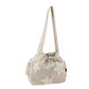 Velvet Shoulder Bag Cute Large Capacity Zipper Closure Star Pattern Women Shoulder Handbag for
