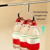 5pcs Versatile Manganese Steel Round Hook - Perfect for Hats, Ties, Scarves & Bags, Strong Load-Bearing, Non-Deformable