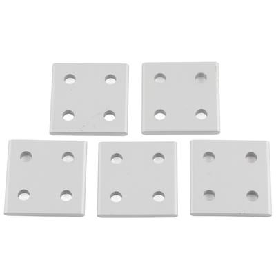 5Pcs 4?Hole Vertical Connecting Plate for Aluminium Extrusion Profile Joining Board2040