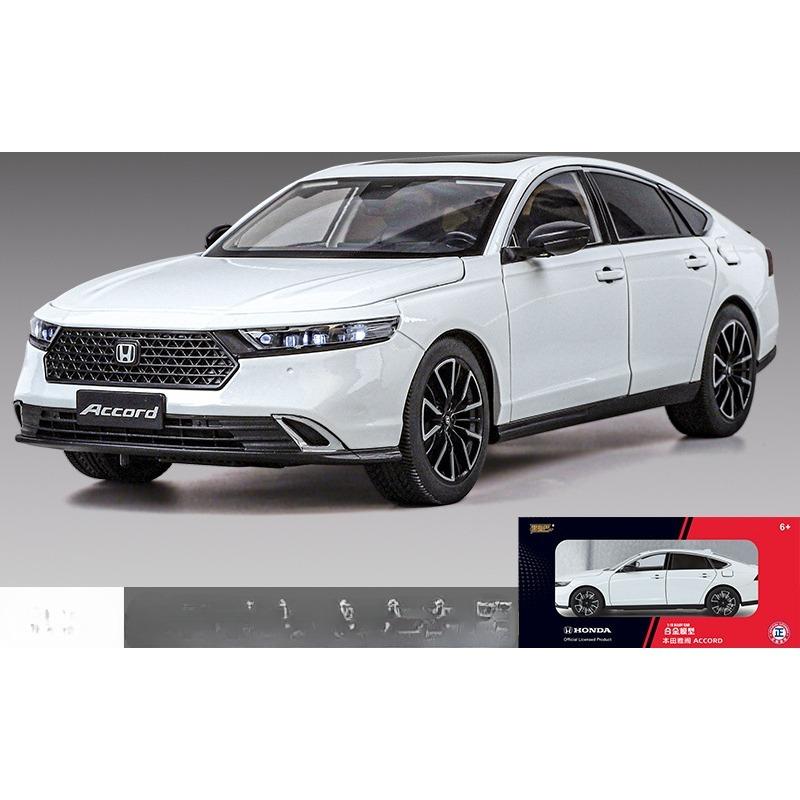 1/18 HONDA Eleven Accord Diecast Car Model Simulation Sound Light Xmas Kids Gift