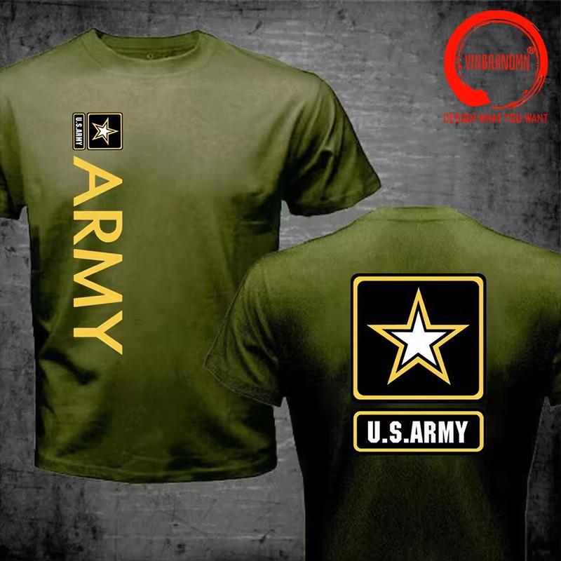Us Army T Shirt Unisex Unisex Us Military Fashion Trendy Casual Clothing Stylish Hiphoptops Tee Shirt Leisure Tshirt Unisexs Tshirts