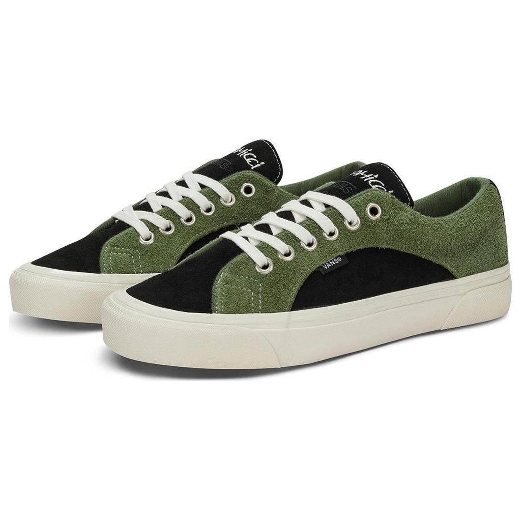 Gramicci X Vans Lampin 86 DX Canvas Retro Low-Top Skate Shoes Unisex Sneakers Green Black VN0A7Q4RBKO