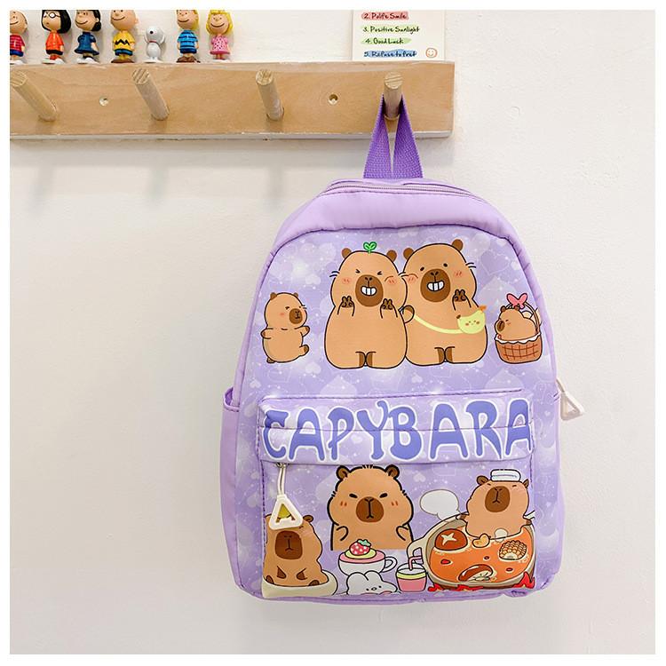 Cartoon Kids Delightful Backpack With Lightweight Design Ideal For School Use