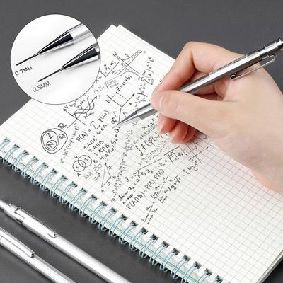 0,5/0,7 mm Kovová mechanická tužka 2B Automatické nástroje na psaní tužkou Kreslicí potřeby Psací potřeby Školní kancelářské potřeby
