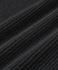 Beulaendideu Hard Twist Ribbed Henley Neck Half Knit [Graphite]