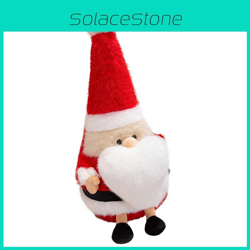 Santa Claus Plush Toy With Lightweight Pp Cotton For Holiday Gift And Room Decoration