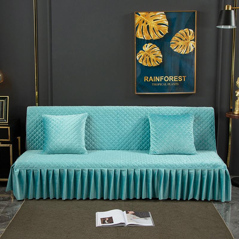 Four Seasons Home Klappsofabezug, modisches Imperial-Sofakissen, verdickt, armlos, einfacher Sofabezug, vollständiger Bezug