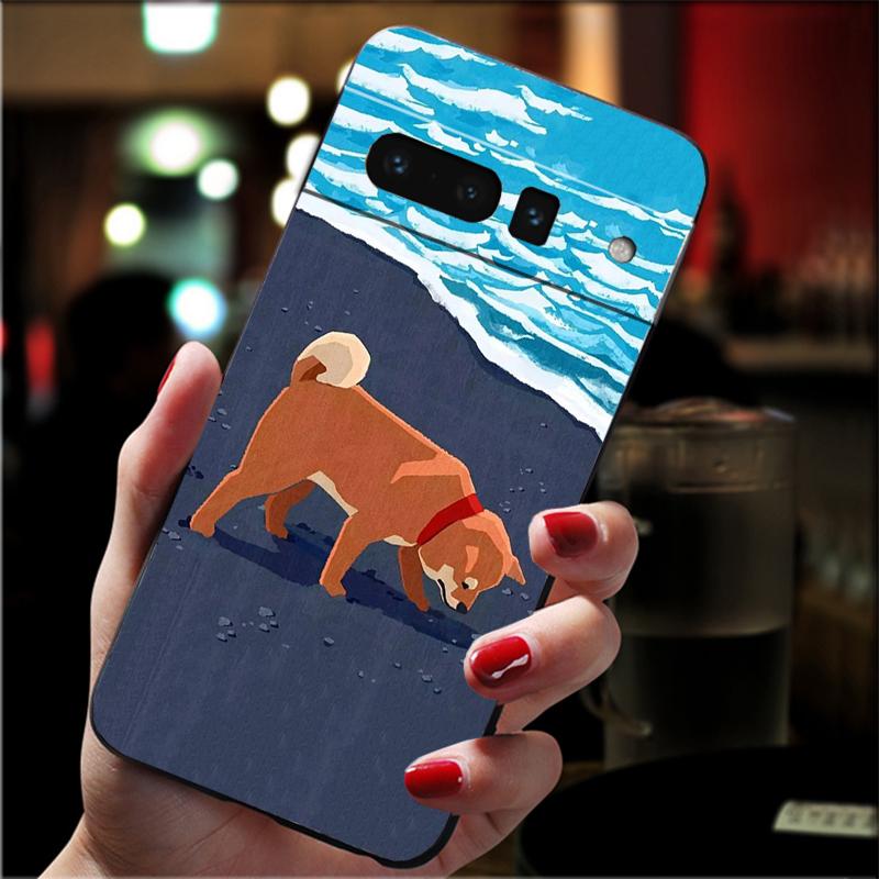 Phone Case For Google Pixel 10 9 Pro XL 9A 8 7 6 Pro Pixel 8A 7A 6A Pixel 8 7 6 5 Shiba Inu