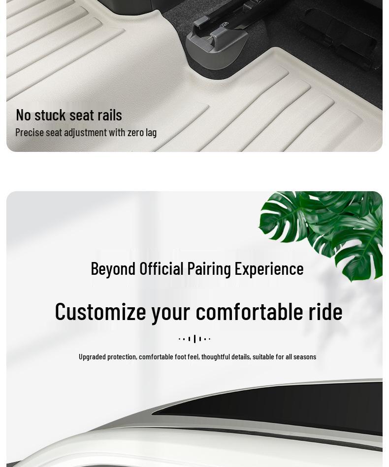 Toyota RAV4 2026 TPE Car Floor Mats & Interior Accessories Set