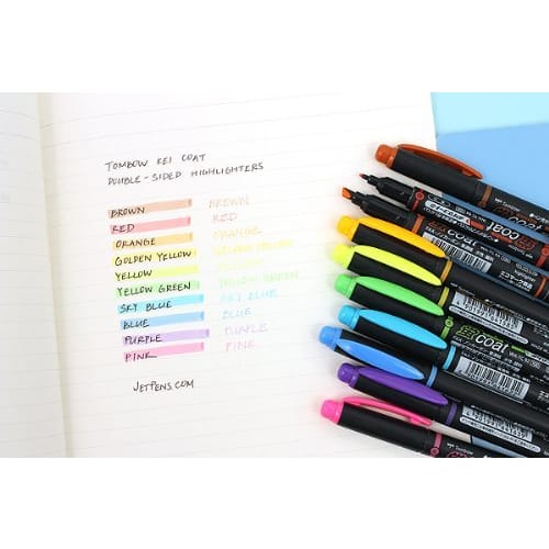 Tombow Fluorescent Marker Firefly COAT Brown WA-TC31 Highlighter Pen