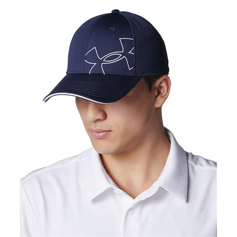

[Under Armor] UA Drive NV Cap Midnight Navy Red ONESIZE
