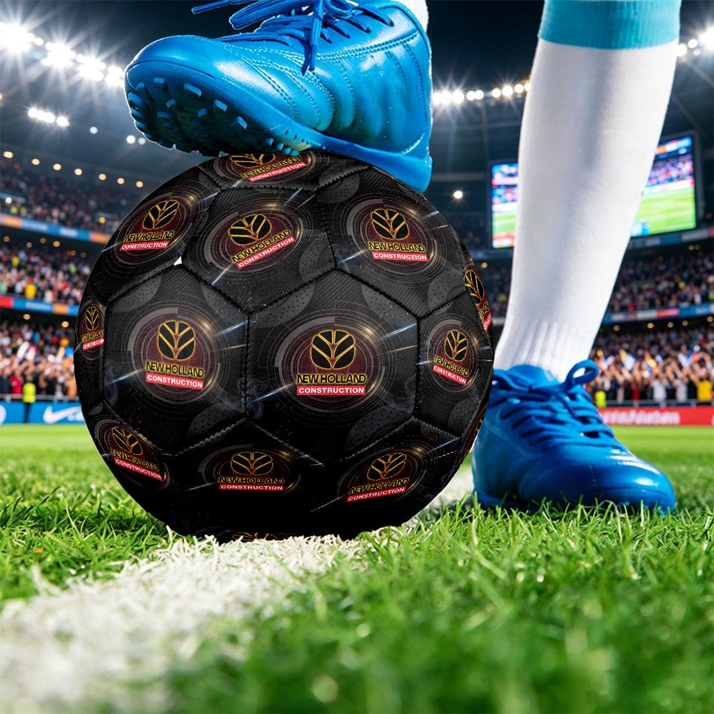 New Holland Print Standard Size 5 Soccer Ball Durable Shock?Absorbing Ball For Training Match Outdoor Play