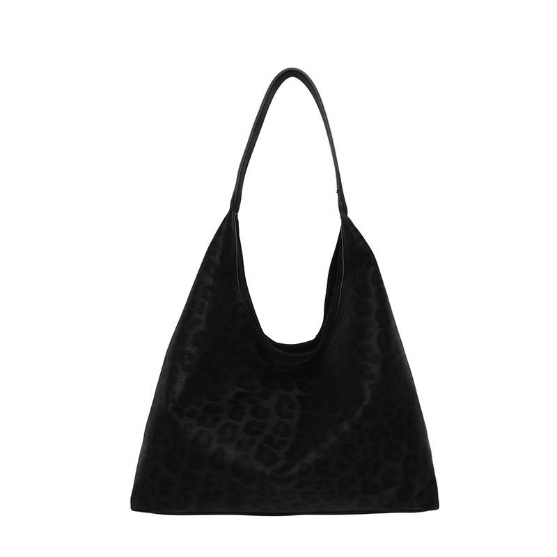 

Retro large-capacity leopard print bag, armpit bag, women s new casual commuting shoulder bag, premium tote bag.