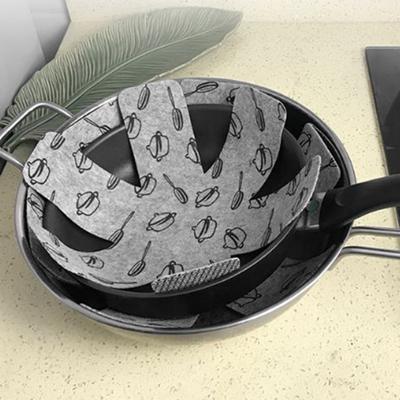 3Pcs Eco-friendly Non Insulated Woven Anti-Slip Heat Pan Kitchen Pot Mat Holder