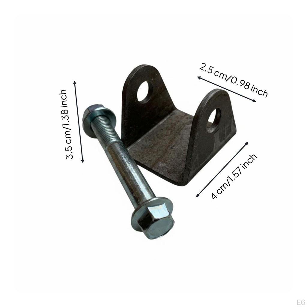 Rear Axle Arm Mount Modification Parts Shock Absorber Mounting Bracket DIY Project Absorption