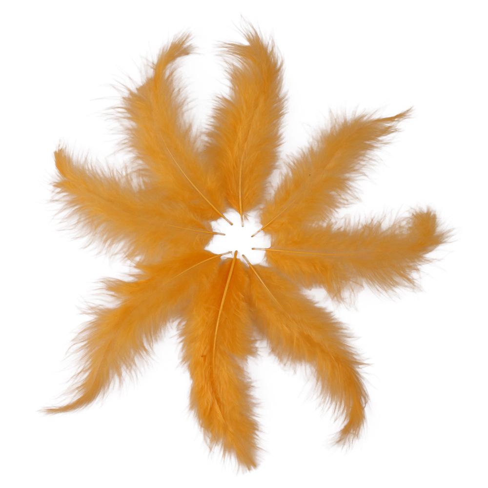 100 Pack Diy Feather Tip Down Colorful Turkey Feathers 