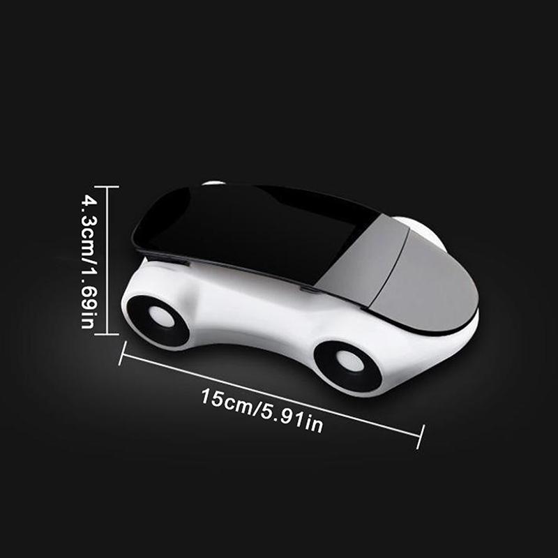 360° Rotating Car Model Bracket Strong Self-Adhesive Car Mobile Phone Holder Car Interior Instrument Ornament Decor