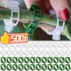 Reusable Plastic Plant Support Clips Garden Vine Strapping Fixing Clip for Climbing Tomato Grape Vegetables Stalk Holders Buckle