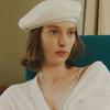 Poesiedame [The Shelter] Crinkle Beret In Ivory